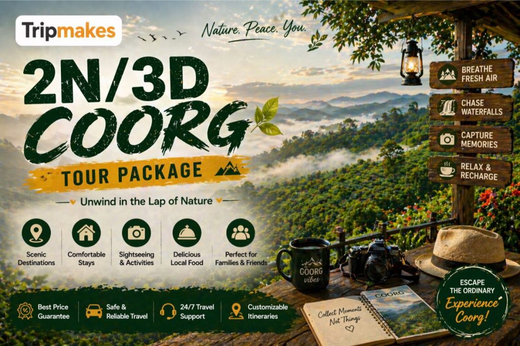 2n3d coorg tour package